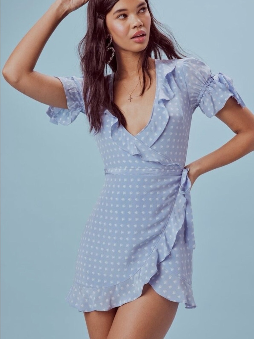 For Love and Lemons Sweetheart Mini Dress Size S NWOT
